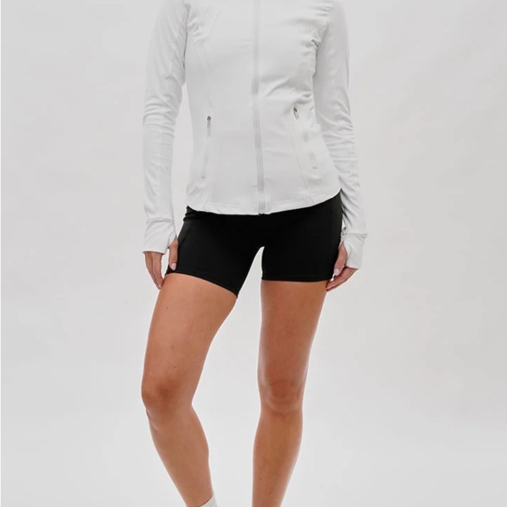 Canada Weather Gear Fitted Yoga Lightweight Jacket moisture Wicking Sz L NWT - Picture 2 of 10
